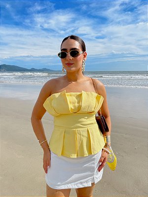 BLUSA SEM ALÇAS MARÉ