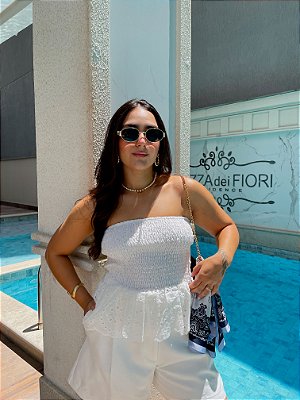 BLUSA SEM ALÇA LAISE DUNA