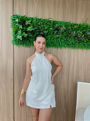 BLUSA FRENTE ÚNICA PÉROLA