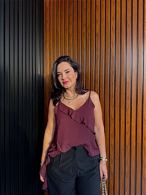 BLUSA DE BABADOS HANNAH