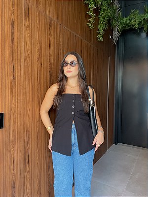 BLUSA SEM ALÇAS MADISON