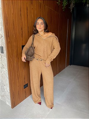 CONJUNTO DE CALÇA E BLUSA MOÇAMBIQUE