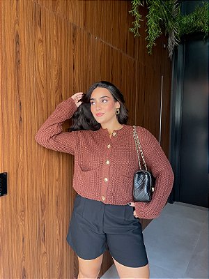 CASACO DE TRICÔ LÓTUS