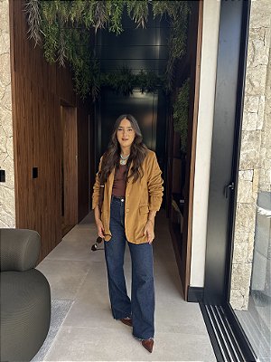 BLAZER EM SUEDE GRAZI