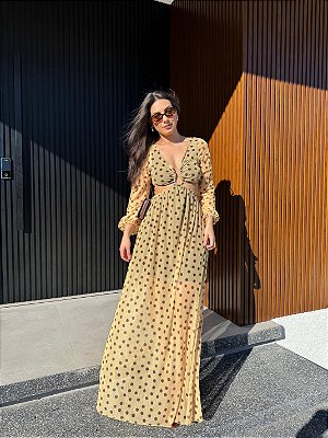 VESTIDO LONGO POÁ