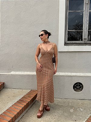 VESTIDO MIDI POÁ