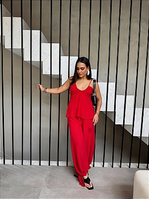 CALÇA ALADIM EM CHIFFON ELORA