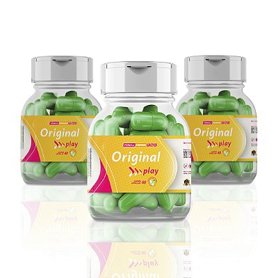 Kit - 03 Original Play 60 Capsulas