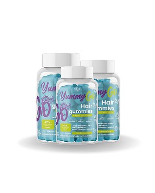 Yummy Go Hair (3 Unidades)
