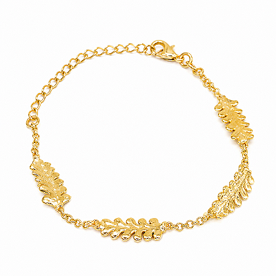 Pulseira Folhas de Lavanda