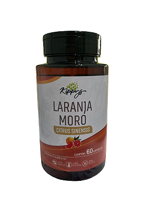 Extrato de Laranja moro em cápsulas - 30 doses - Saúde e Bem-estar com o Poder da Laranja Moro | Kippys Natural