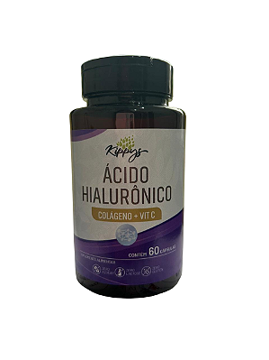 Ácido Hialurônico com Colágeno e Vitamina C - 60 cápsulas - – Juventude e Beleza | Kippys Natural