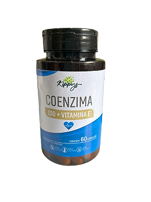 Coenzima-Q10 com vit E 500mg - 60caps – Antioxidante Potente para Sua Saúde | Kippys Natural