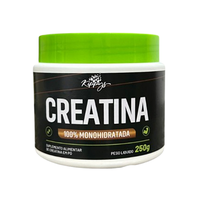 Creatina Monohidratada 100% pura - suplemento em pó 250g - Energia, Força e Desempenho Máximo | Kippys Natural