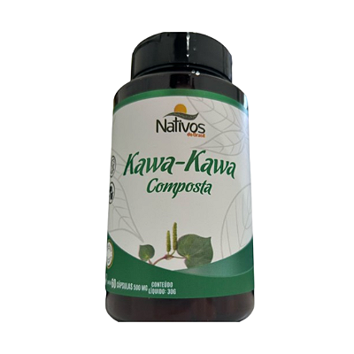 Kawa Kawa composta - 60 cápsulas – Relaxamento Natural e Bem-Estar | Kippys Natural