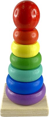 PIRÂMIDE DE ENCAIXE COLORIDA