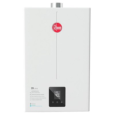 AQUECEDOR A GÁS DIGITAL RHEEM 20 LITROS GN