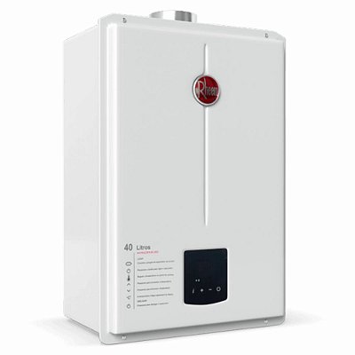 Aquecedor de Água a Gás digital 40 litros Rheem GLP