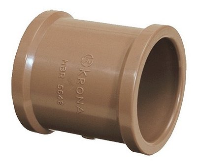 Luva Soldável 32mm (1 Polegada) Marrom Krona