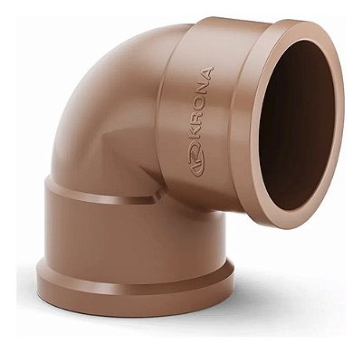 Joelho 90º Soldável 32mm (1 Polegada) Marrom Krona