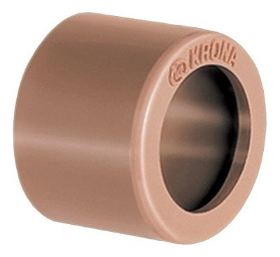 Bucha De Redução Soldavel Curta De 32 X 25 Marrom Krona