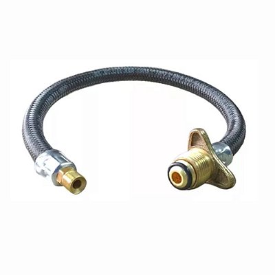 Mangueira Chicote Pig Tail para Botijão ULTRA 0,5 Metros Hidráulica Gás Sowshop