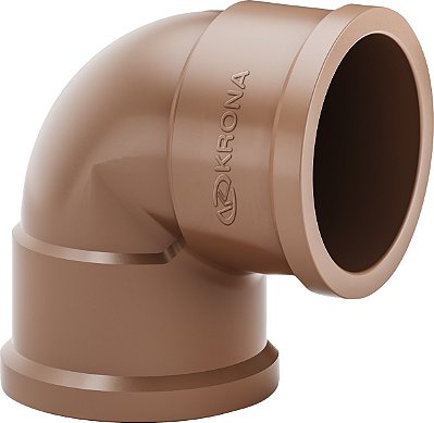 Joelho 90º Soldável 50mm Marrom Krona