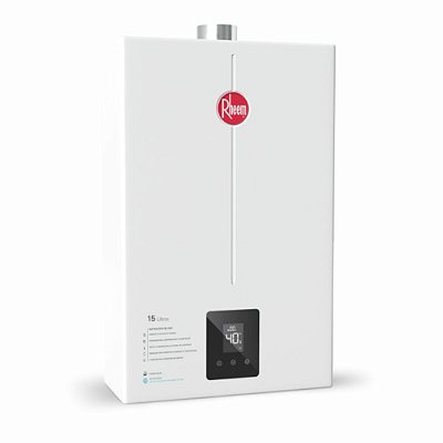 Aquecedor De Água A Gás Digital Rheem 15 Litros glp