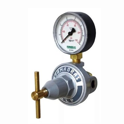 Regulador de Pressão Famabras FRG-45 30kg/h Primeiro Estagio