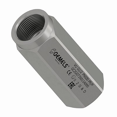 Válvula de Retenção VU G1/2 DN13 1111 PN500 Fluipress Gemels