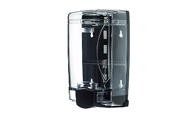 LICL1000BB SABONETEIRA RESERVATORIO BOX CLEAR BLACK 1 LITRO