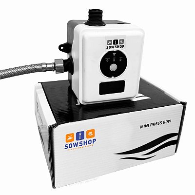 Bomba Inversor de Frequencia Pressurizador Sowshop Press IP 80W Bivolt