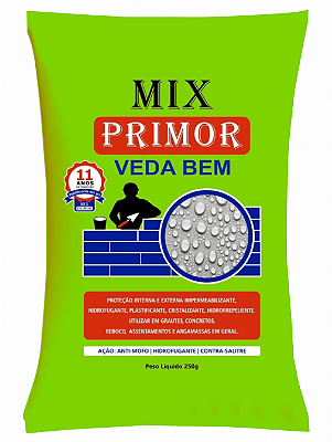 10 SC MIX PRIMOR VEDA BEM IMPERMEABILIZANTE E HIDROFUGANTE