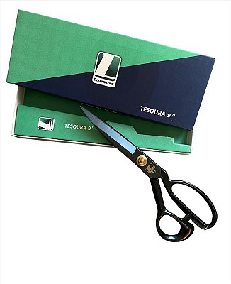 Tesoura de Alfaiate Reforçada Titanium Corte Profissional 9'