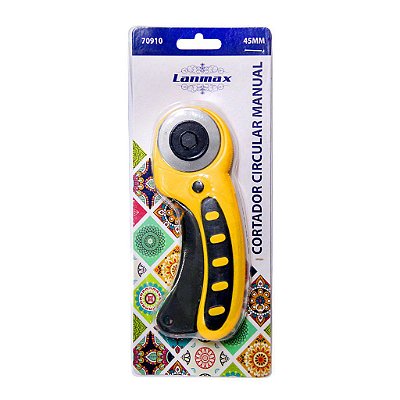 Cortador Circular Manual 45mm Tecidos Papel Premium