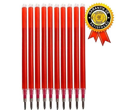 Refil Caneta Mágica Fantasminha Tecido Apaga Calor Vermelha