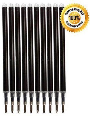 Refil Caneta Mágica Fantasminha Tecido Apaga Calor Preta