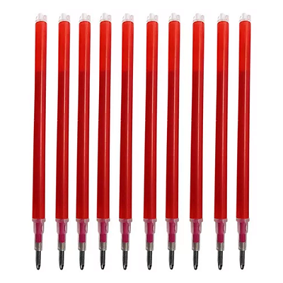 Kit 15 Refil Caneta Mágica Fantasminha Tecido Apaga Vermelha