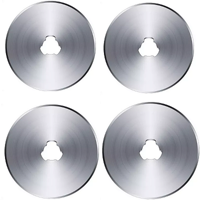 Kit 4 Lâminas Disco Refil Cortador Circular 28mm Patchwork
