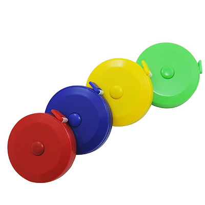 Kit 2 Fita Métrica Trena 1,5m Redonda Costureira Arquiteto