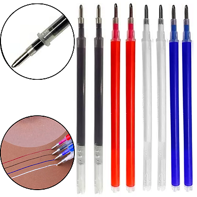 Kit 8 Refis Caneta Fantasminha Mágica Apaga C/ Calor Sortida