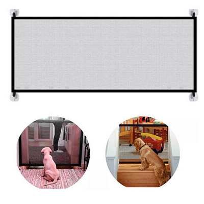 Tela Rede de Proteção P/ Cachorro Pets Bebe Cercado Flexível