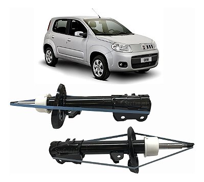 Par Amortecedor Dianteiro Novo Uno 2011 2012 2013 Original 51849544 51849546