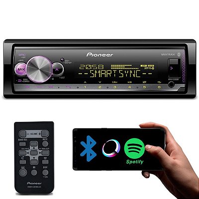 Som Automotivo Pioneer Mvh X3000 Com Usb E Bluetooth