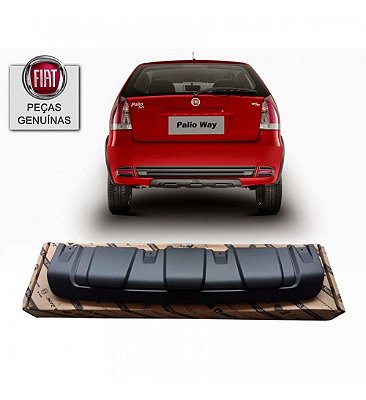 Moldura Inferior Parachoque Traseiro Palio Way - Original 100220163