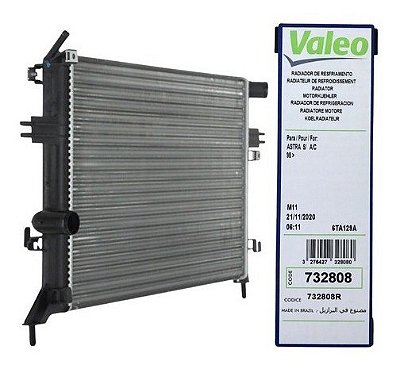 Radiador Original Astra 1999 a 2003 Zafira 2001 a 2009 Sem Ar 732808R