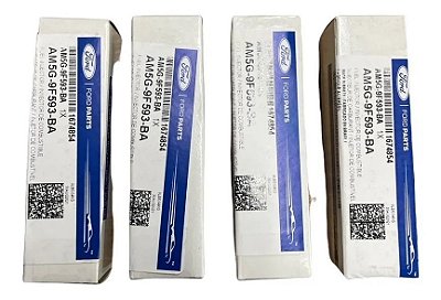 4 Bico injetor original New Fiesta/ Focus/ Eco 1.6 sigma AM5G9F593BA