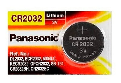 Bateria Panasonic CR 2032 3v Lithium