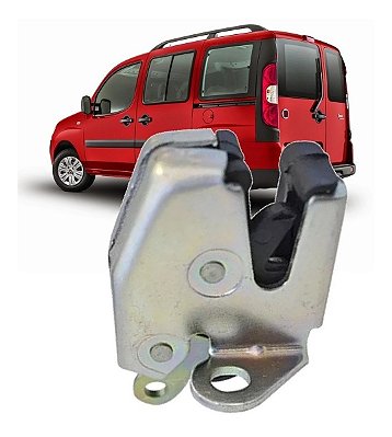 Fechadura porta traseira inf. Super. Dir (baú) Doblo Após 02