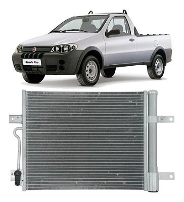 Condensador ar condicionado original Palio Siena Strada